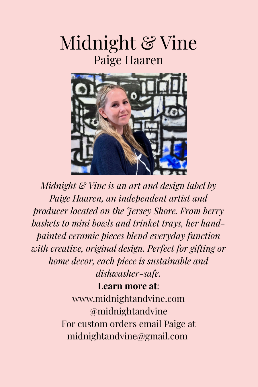 Midnight & Vine Ceramics - Heart Bowls