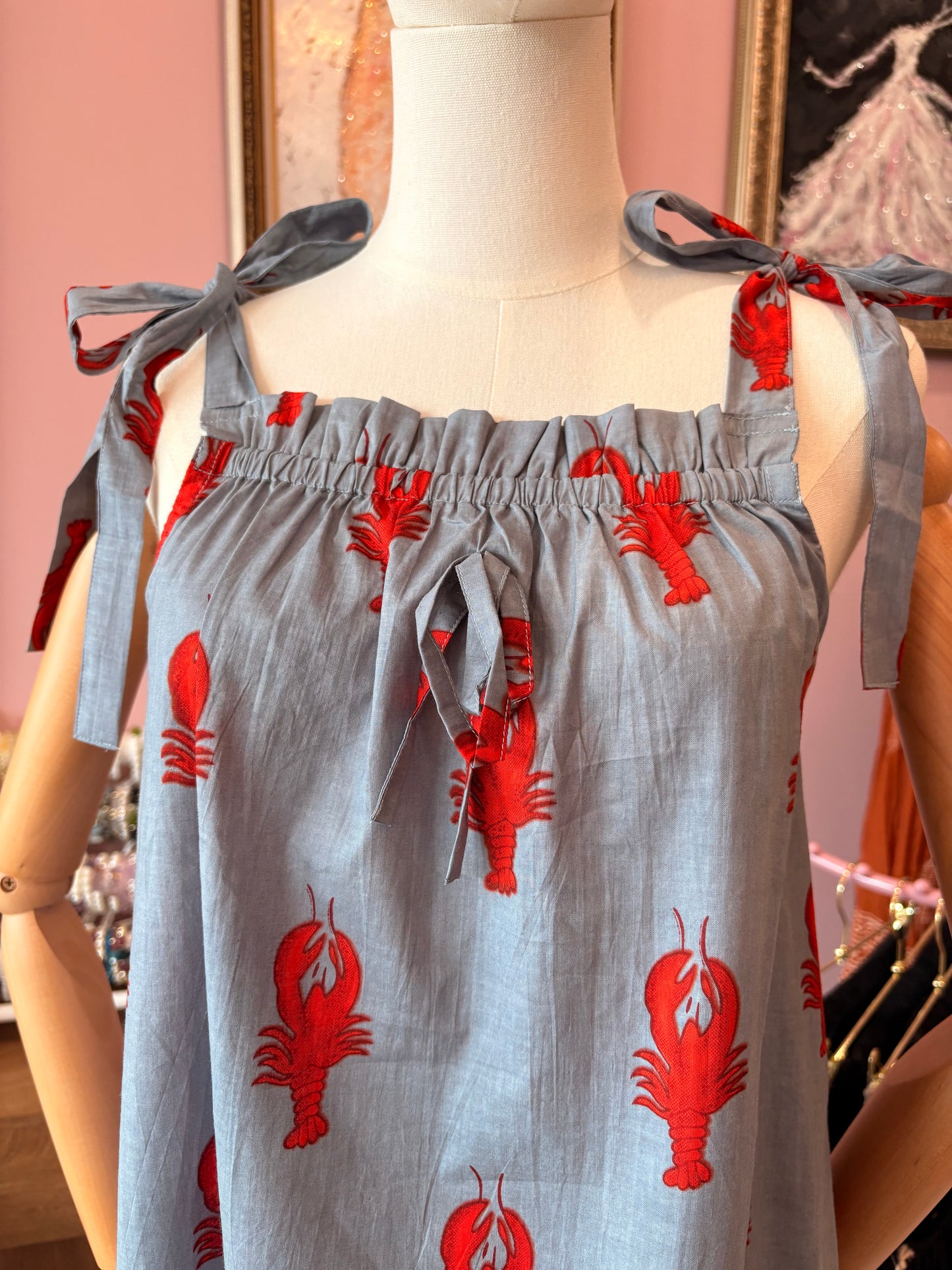 Lobster Leslie dress