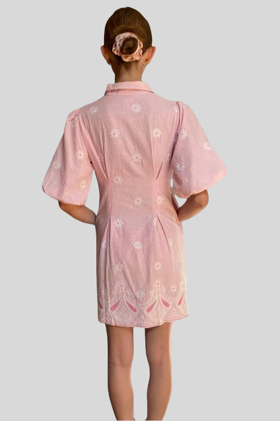 Puff Elegance Contour Dress
