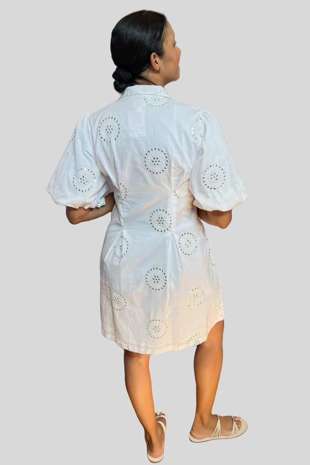 Puff Elegance Contour Dress