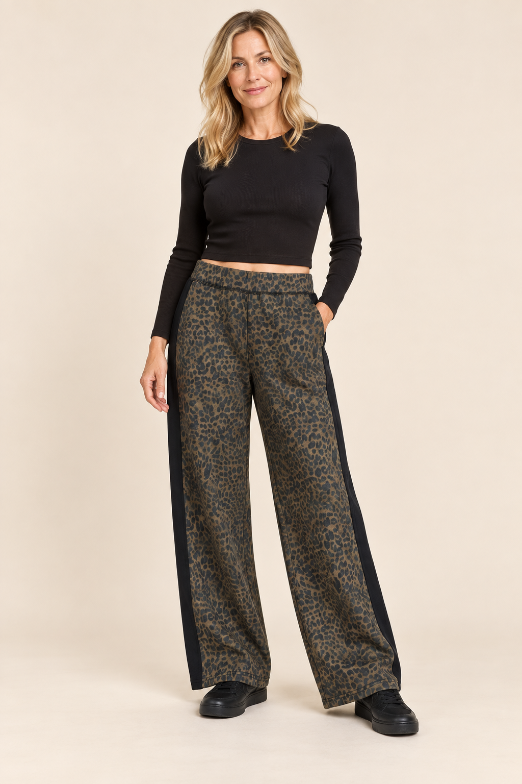 Vintage Havana Leopard Sweatpants