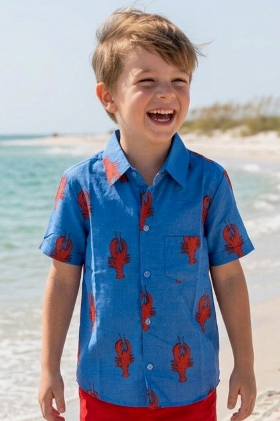 Lobster Boy's Shirt - Short Sleeves