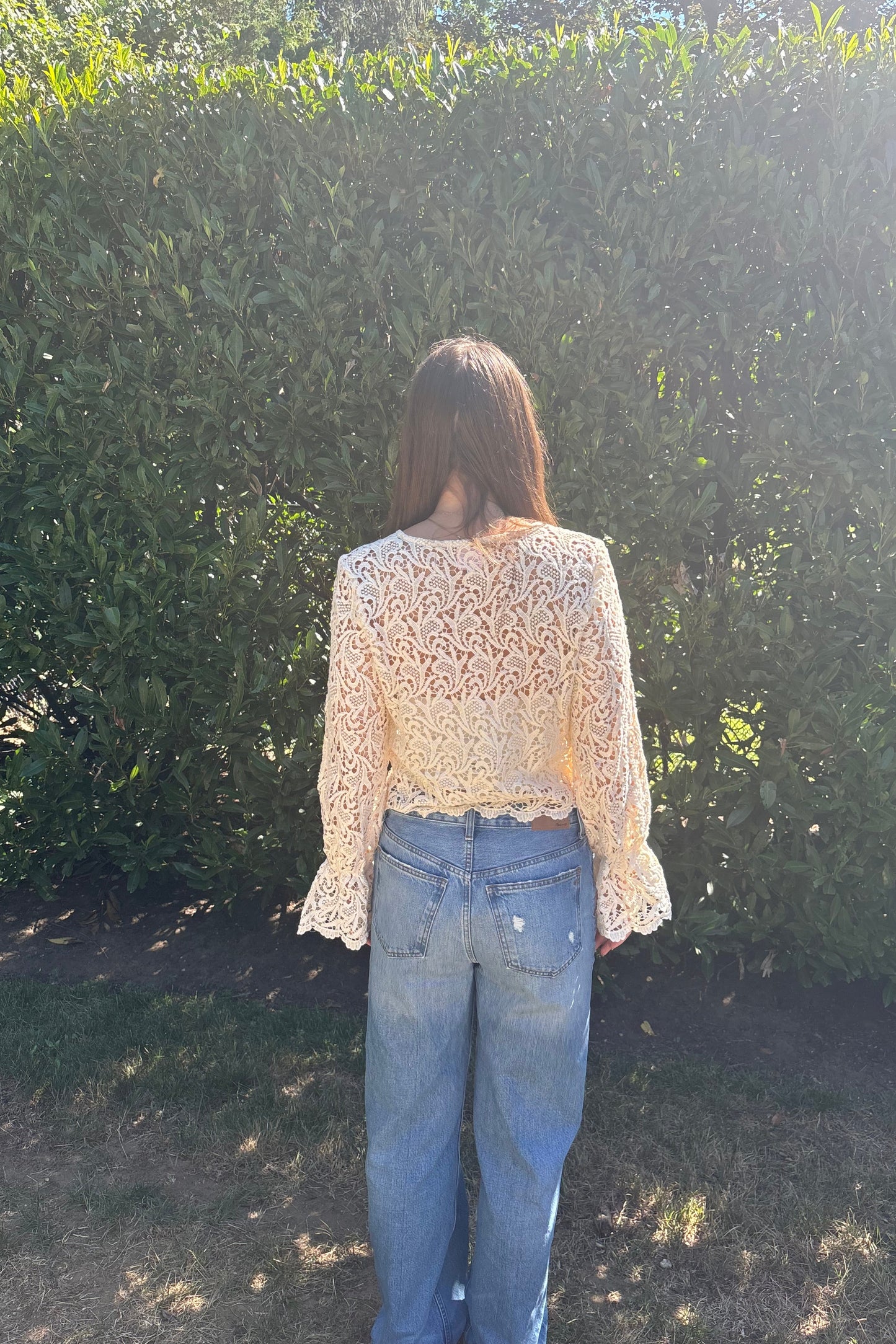 Crochet Cardigan - Ivory