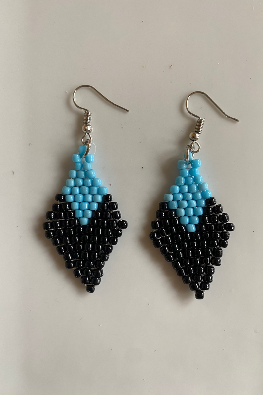 Anasi Earring - Turquoise & Black