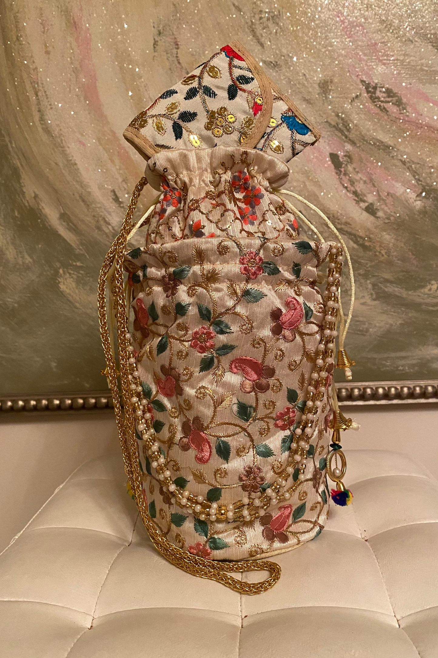 Bejeweled Potli Nested Bag Set