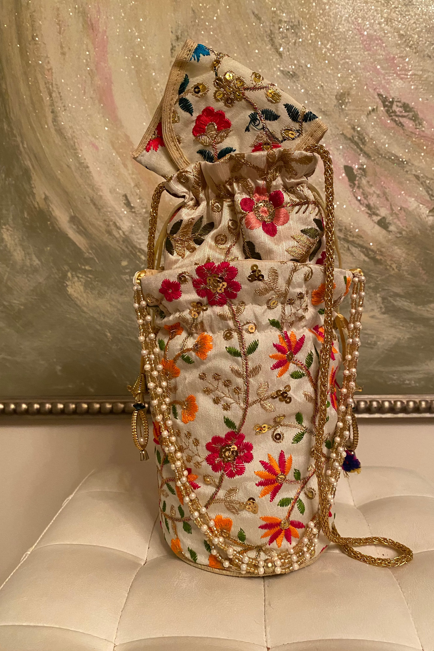 Bejeweled Potli Nested Bag Set