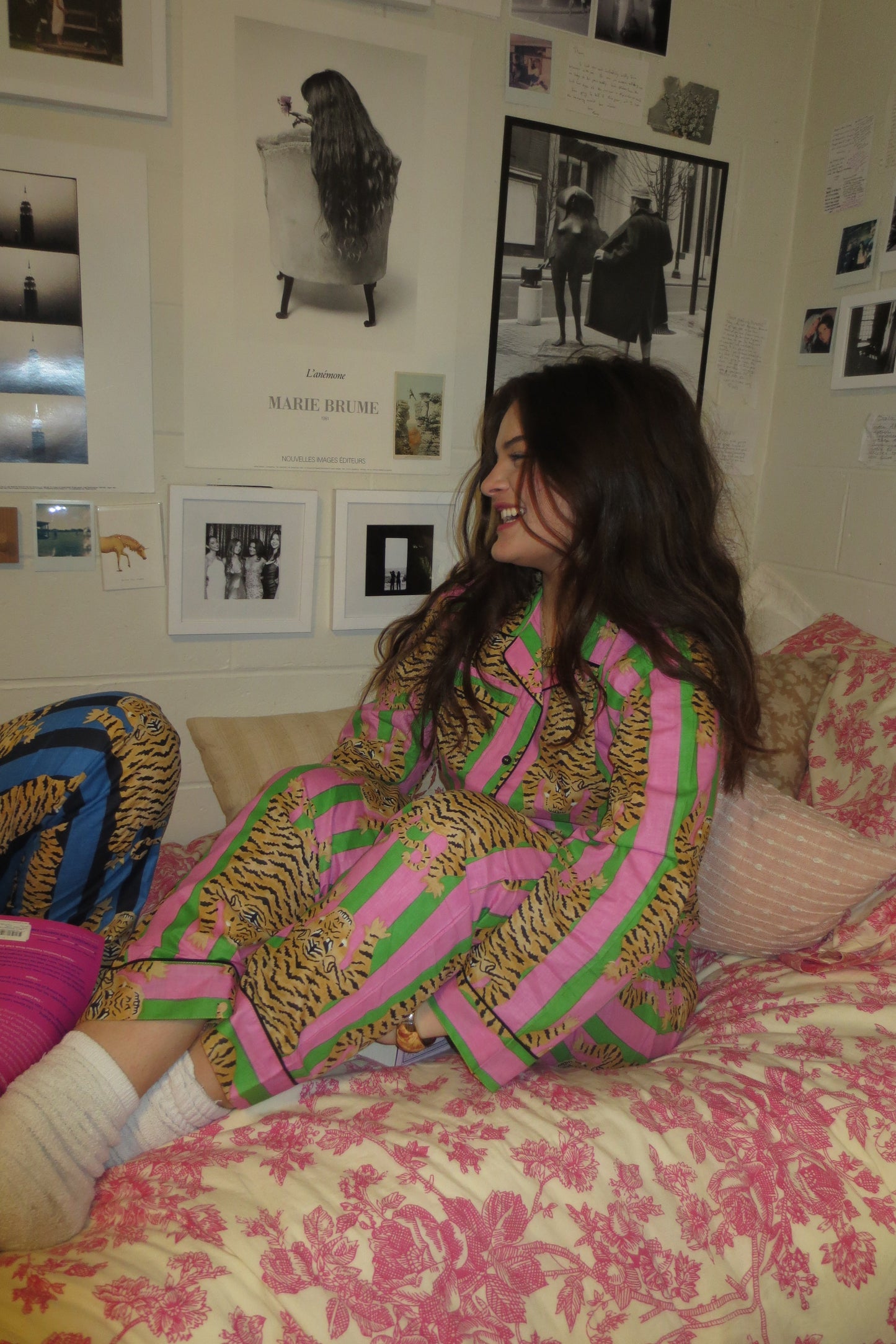 Tiger Print Pajama Set