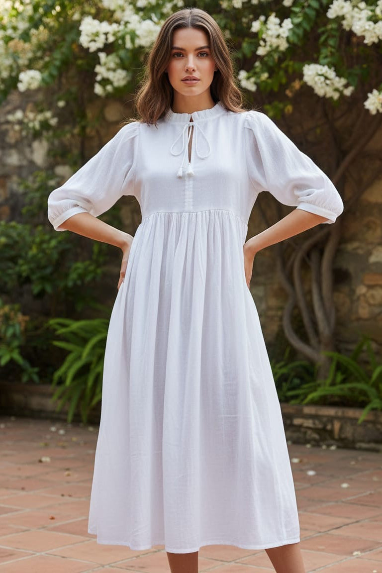 Willow Dress - White