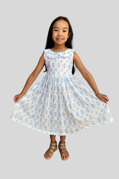 Block Print Girl's Dress