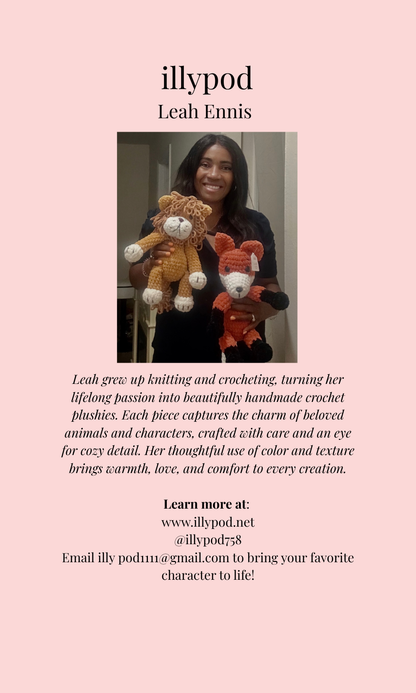 illypod Hand Crochet Plushies