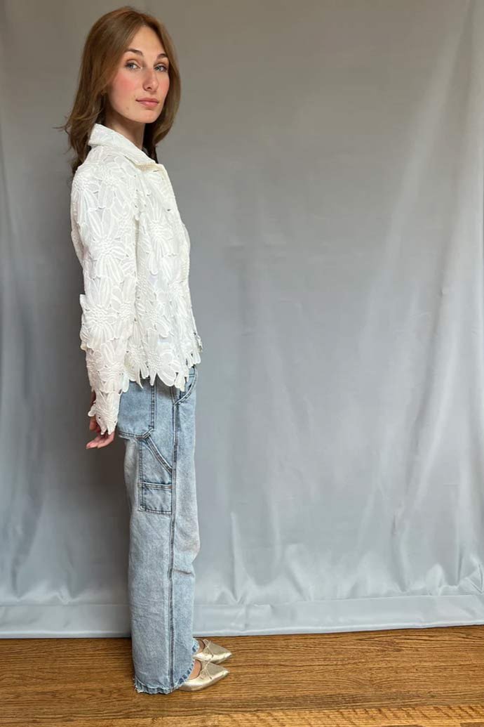 Lace Jacket - White