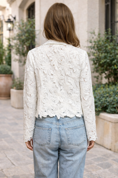 Lace Jacket - White