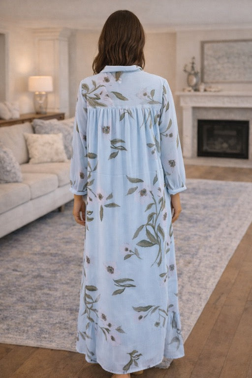 Dreamy Shirt Dress - Pastel