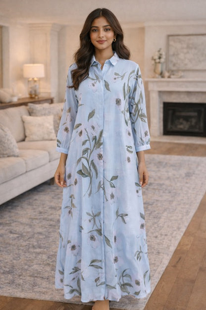 Dreamy Shirt Dress - Pastel