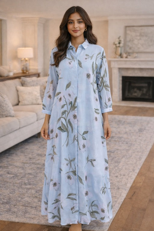 Dreamy Shirt Dress - Pastel