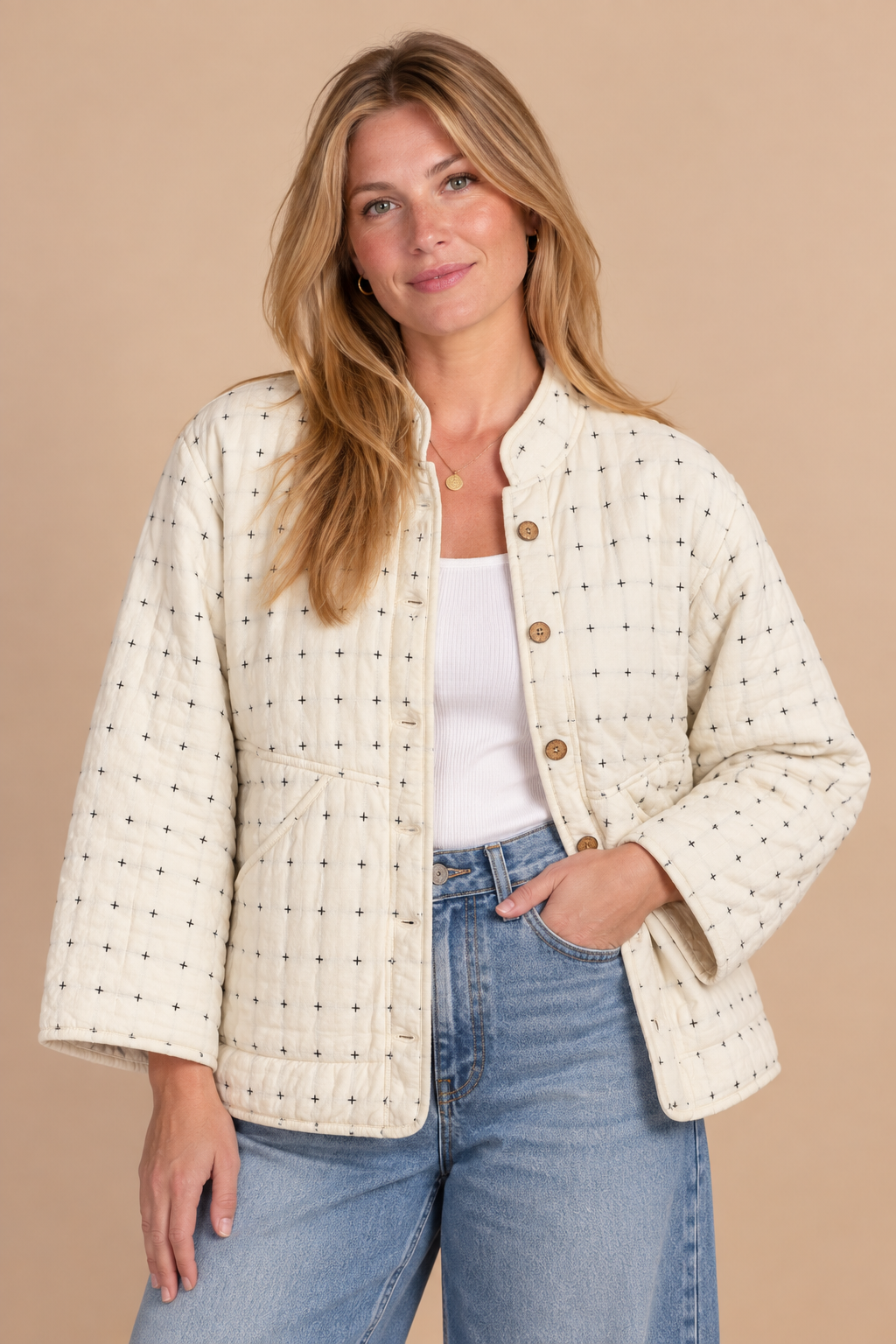 Carmen Reversible Quilted Jacket
