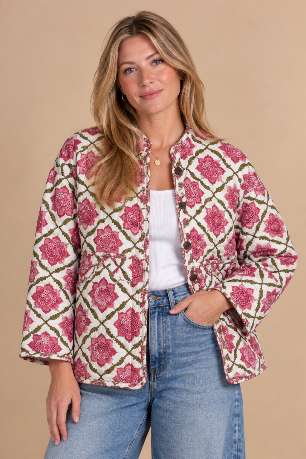 Carmen Reversible Quilted Jacket