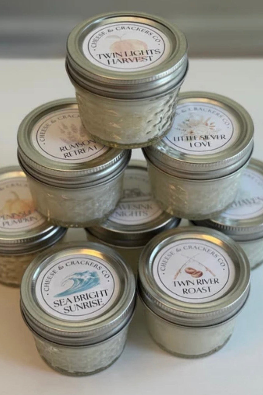 Cheese & Crackers 4oz candle