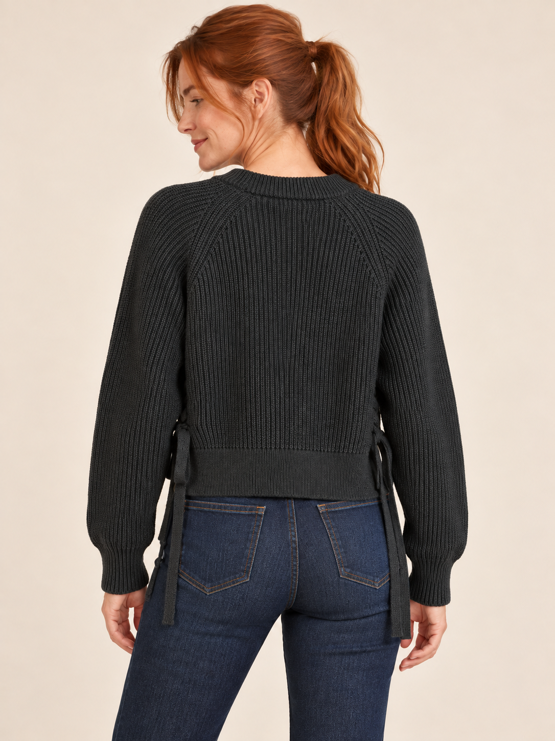 Vintage Havana Tie Sweater