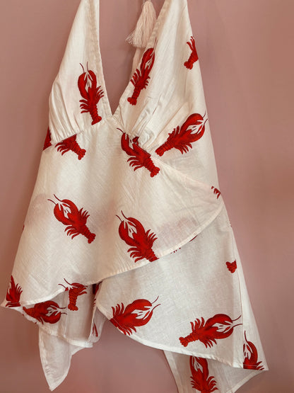 White Lobster halter