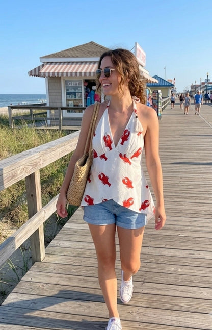 White Lobster halter