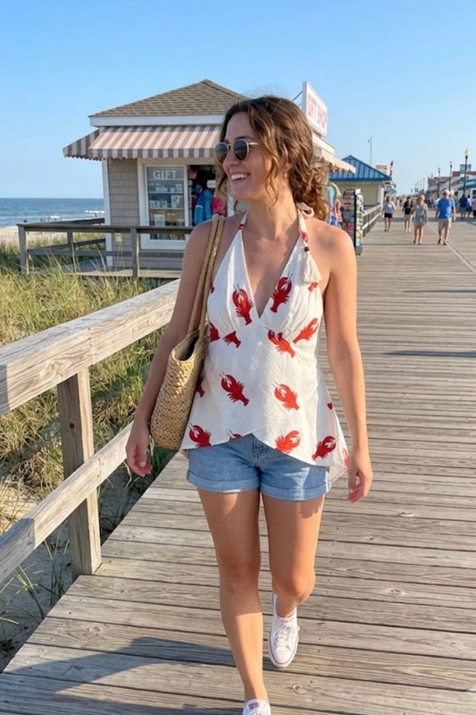 White Lobster halter