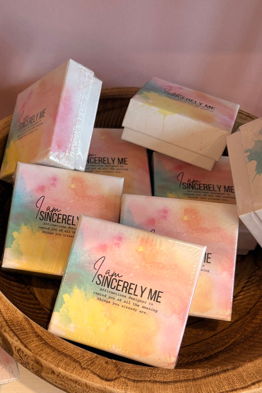 Sncrly,me. Affirmation Cards