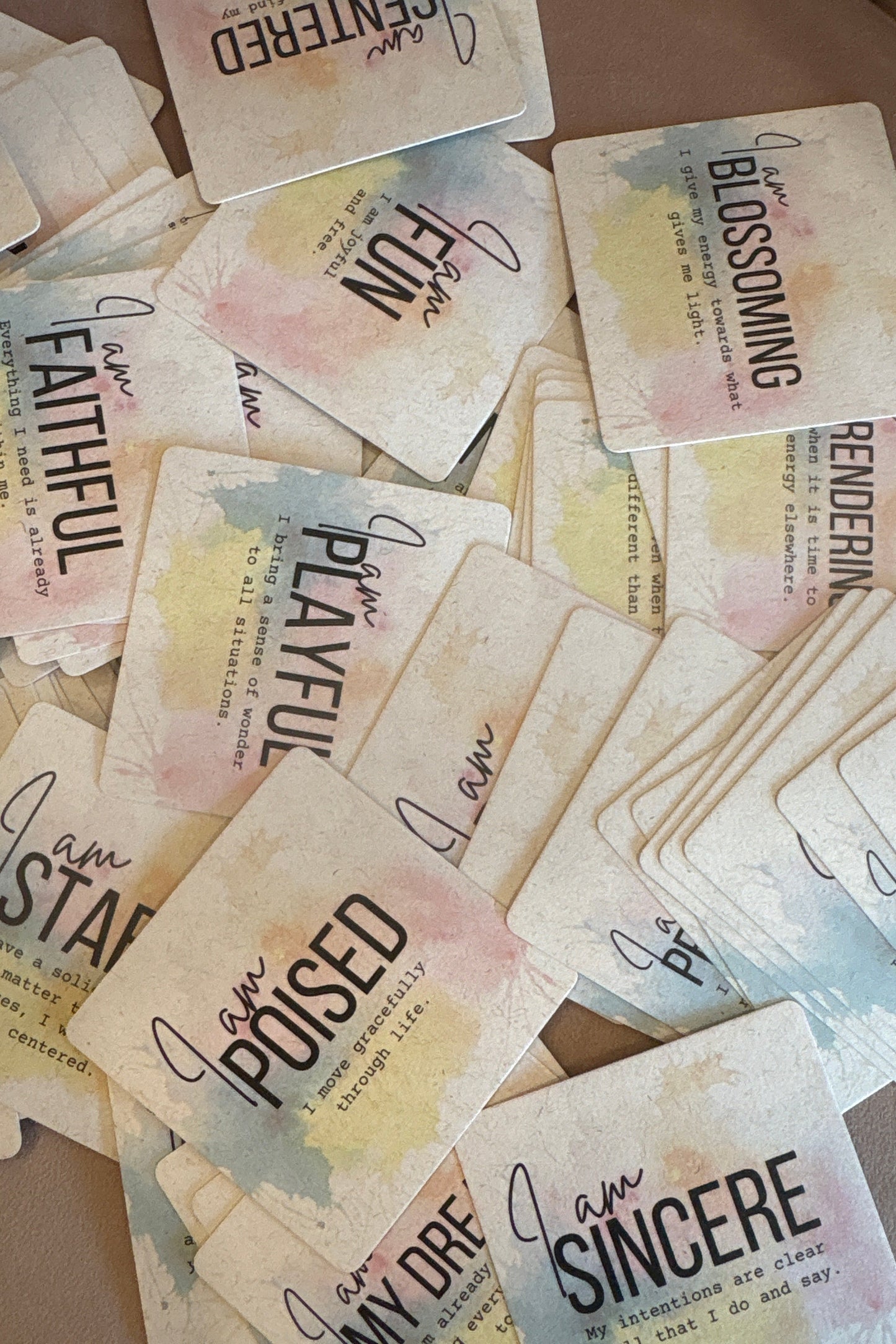 Sncrly,me. Affirmation Cards