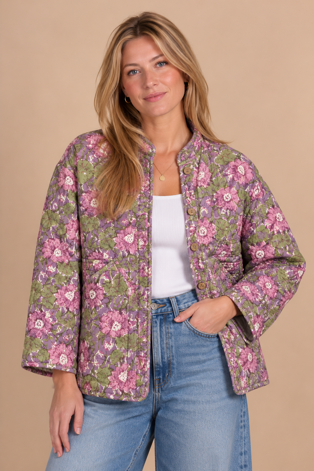 Carmen Reversible Quilted Jacket