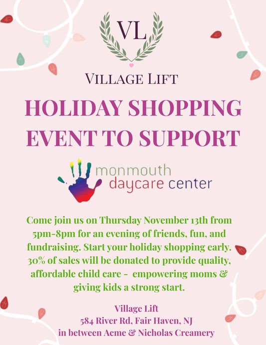 Shopping Fundraiser for Monmouth Day Care Center
