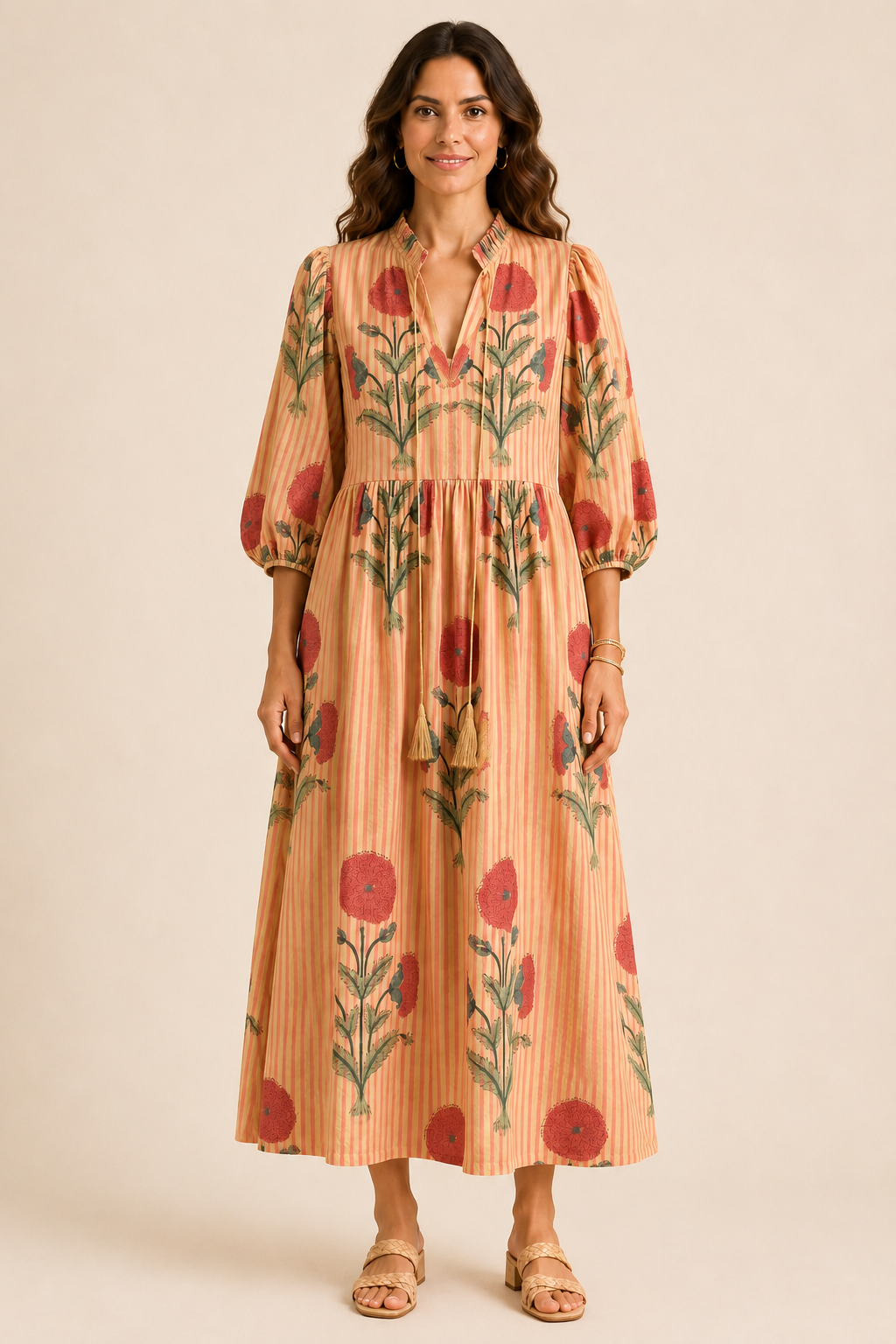 Willow Dress - Block Print