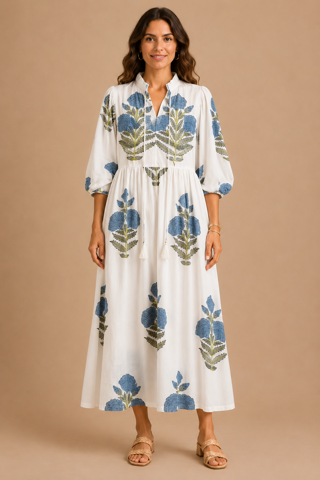 Willow Dress - Block Print