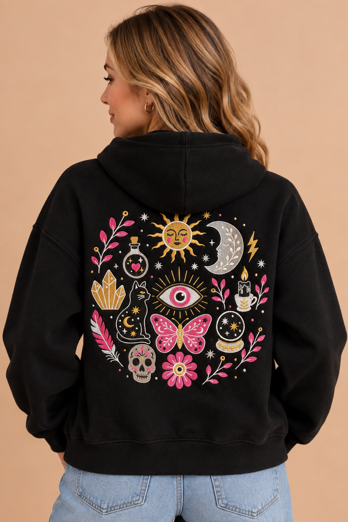 Mystical Zip Up Hoodie