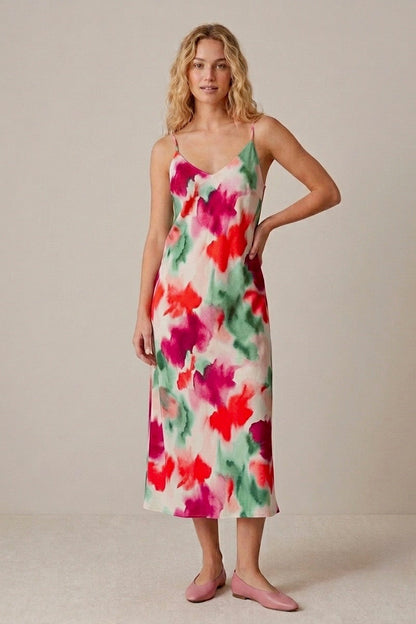 Nikki Slip Dress - Tie Dye
