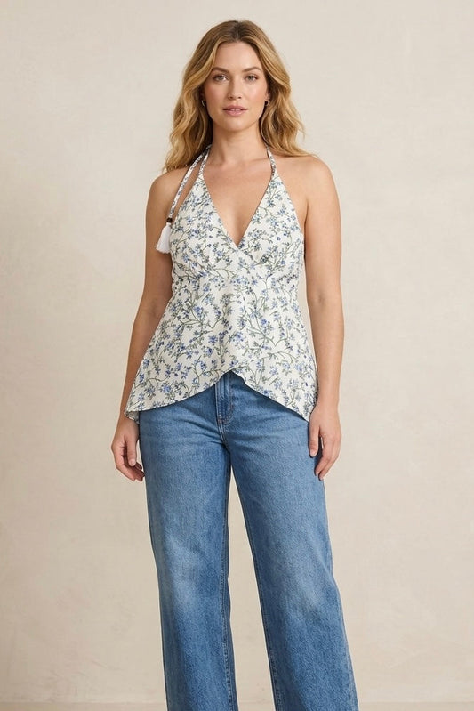 Ryann Halter Top - Vine