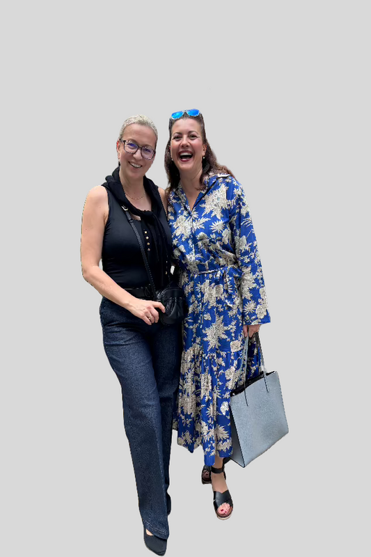 Shirt Dress - Navy Floral
