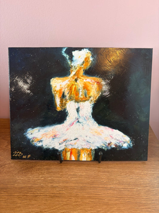 One of a Kind Handcraft Art Print - Odette