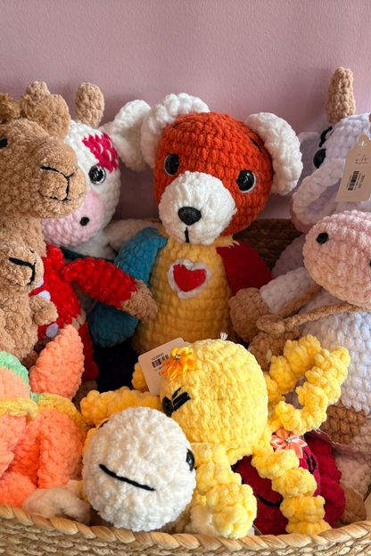 illypod Hand Crochet Plushies