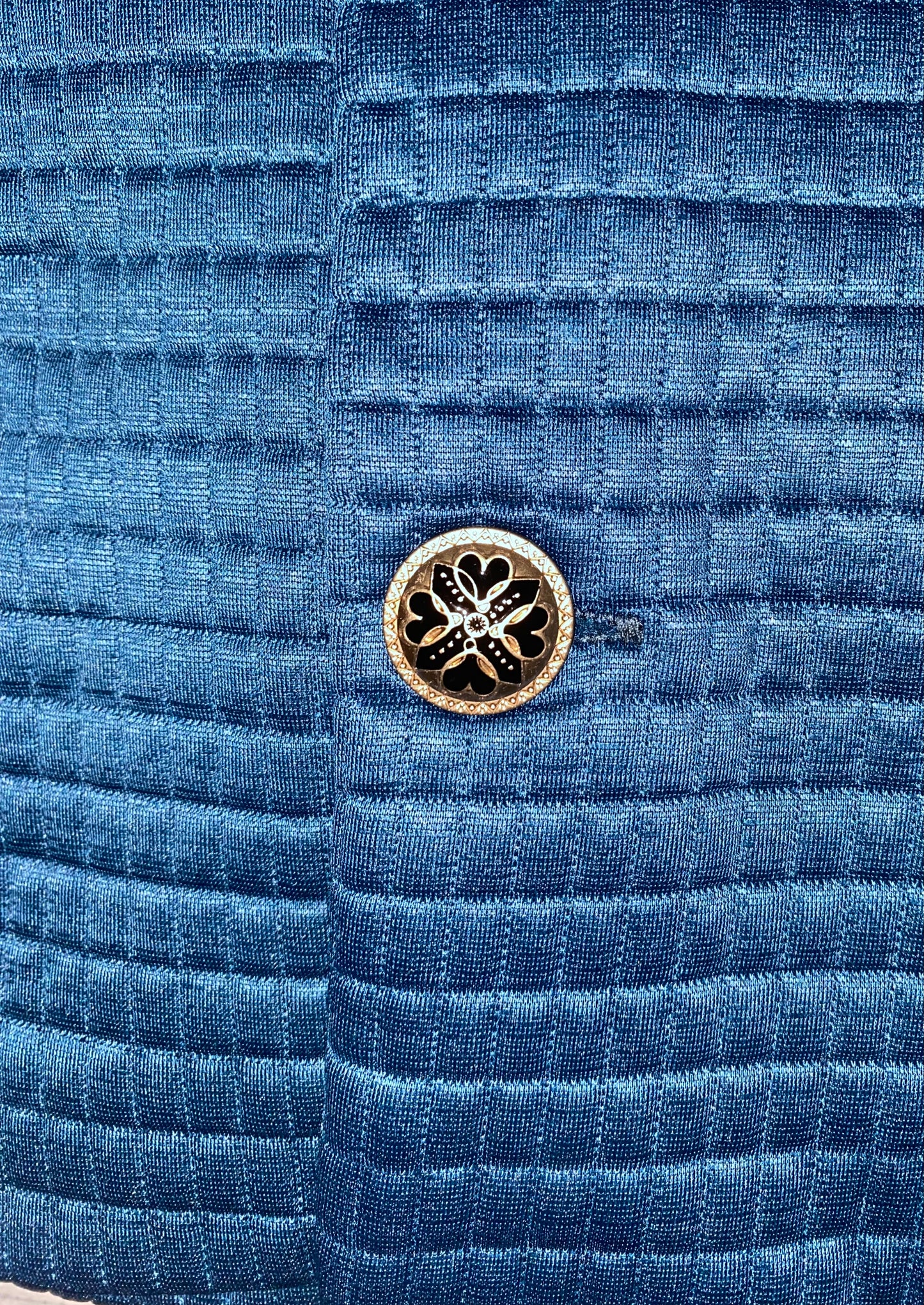 Quilted Teddy Jacket - Teal