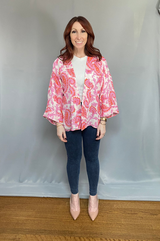 Kimono - Paisley Lurex