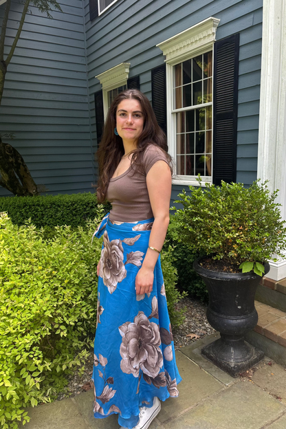 Wrap Skirt Rose