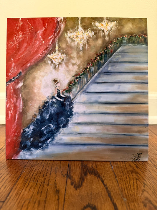 One of a Kind Handcraft Art Print - The Elegant Ascend