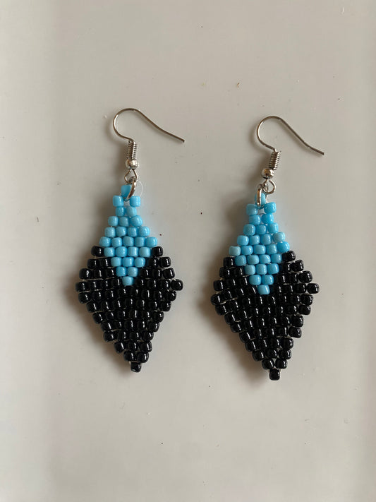 Anasi Earring - Turquoise & Black