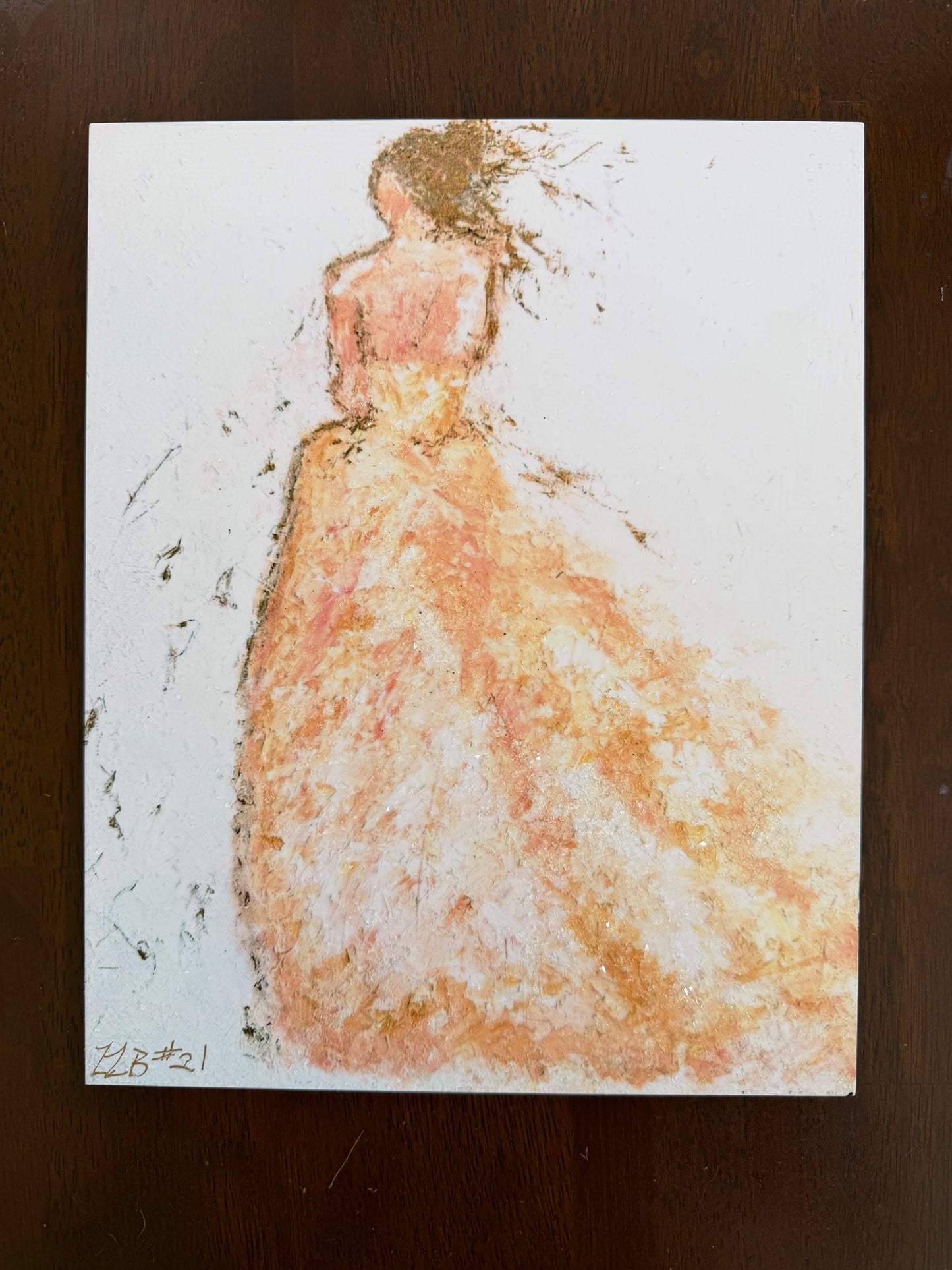 One of a Kind Handcraft Art Print - Someday