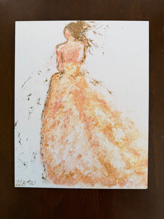 One of a Kind Handcraft Art Print - Someday