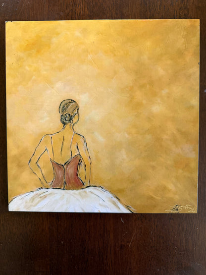 One of a Kind Handcraft Art Print - Dancer