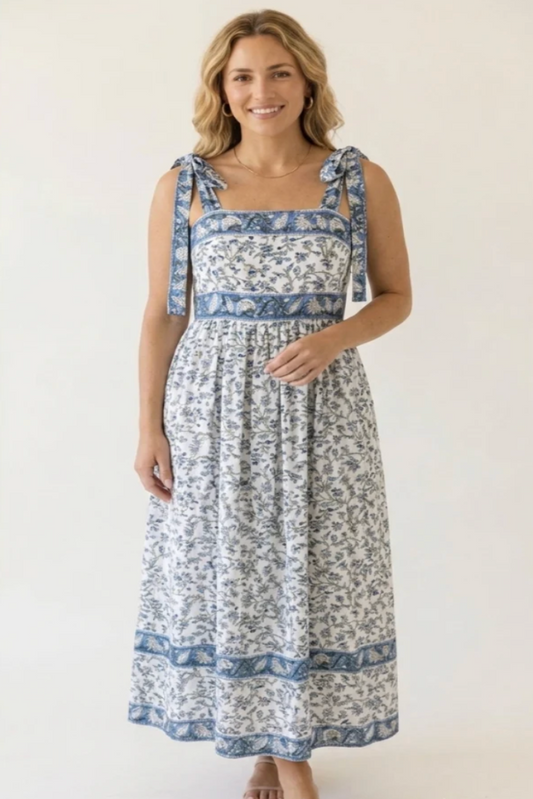 Erin Sundress - Blue & Green Vine
