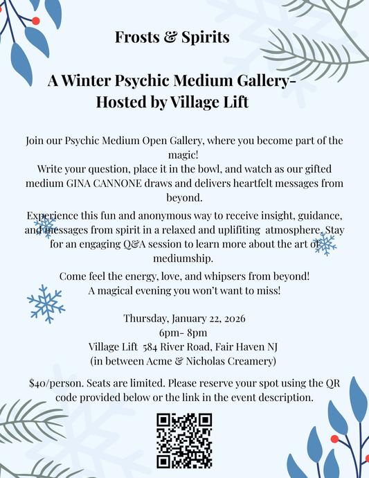 Whispers from Beyond a Winter Psychic Medium Gallery Event Ticket