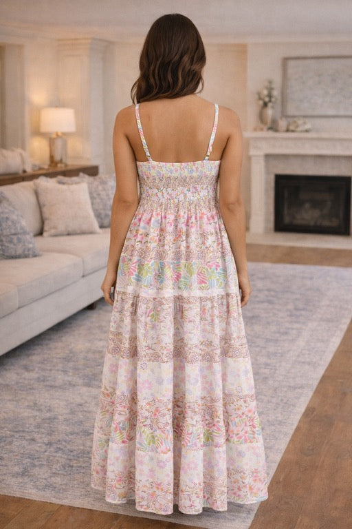 One Size Sundress - Pastel Patches