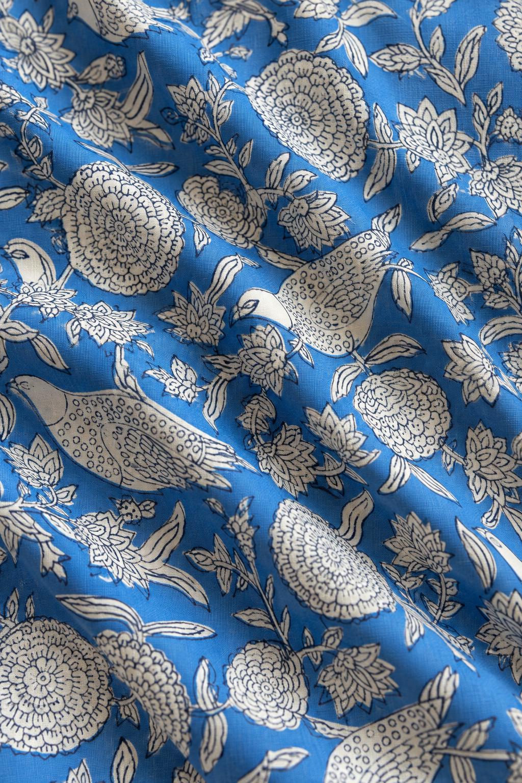 Lisa Long Pajama Set - Block Print
